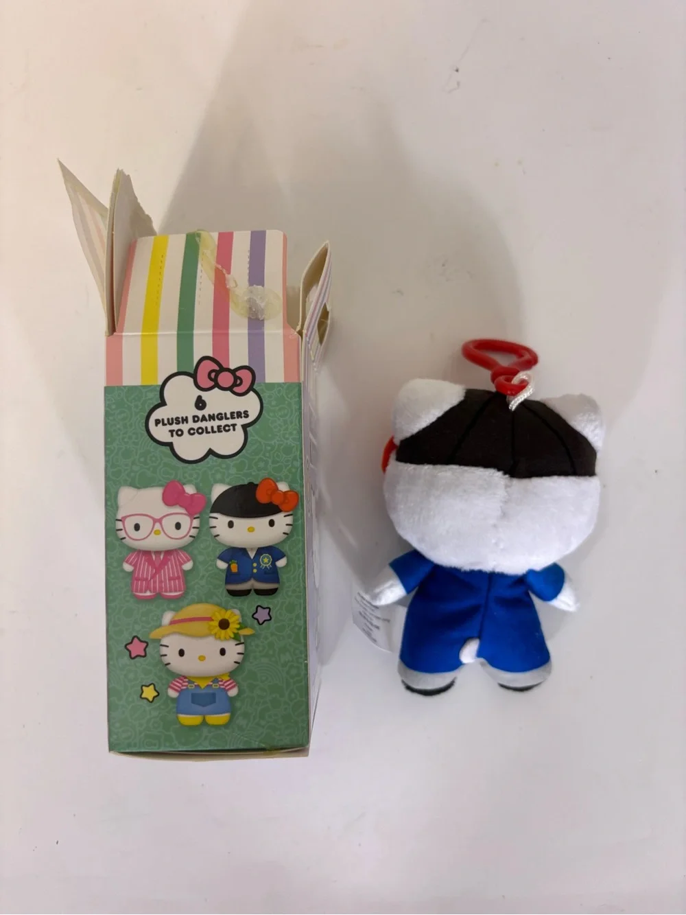 Hello Kitty Plush Dangler Keychain Dream Job Series Horse Girl